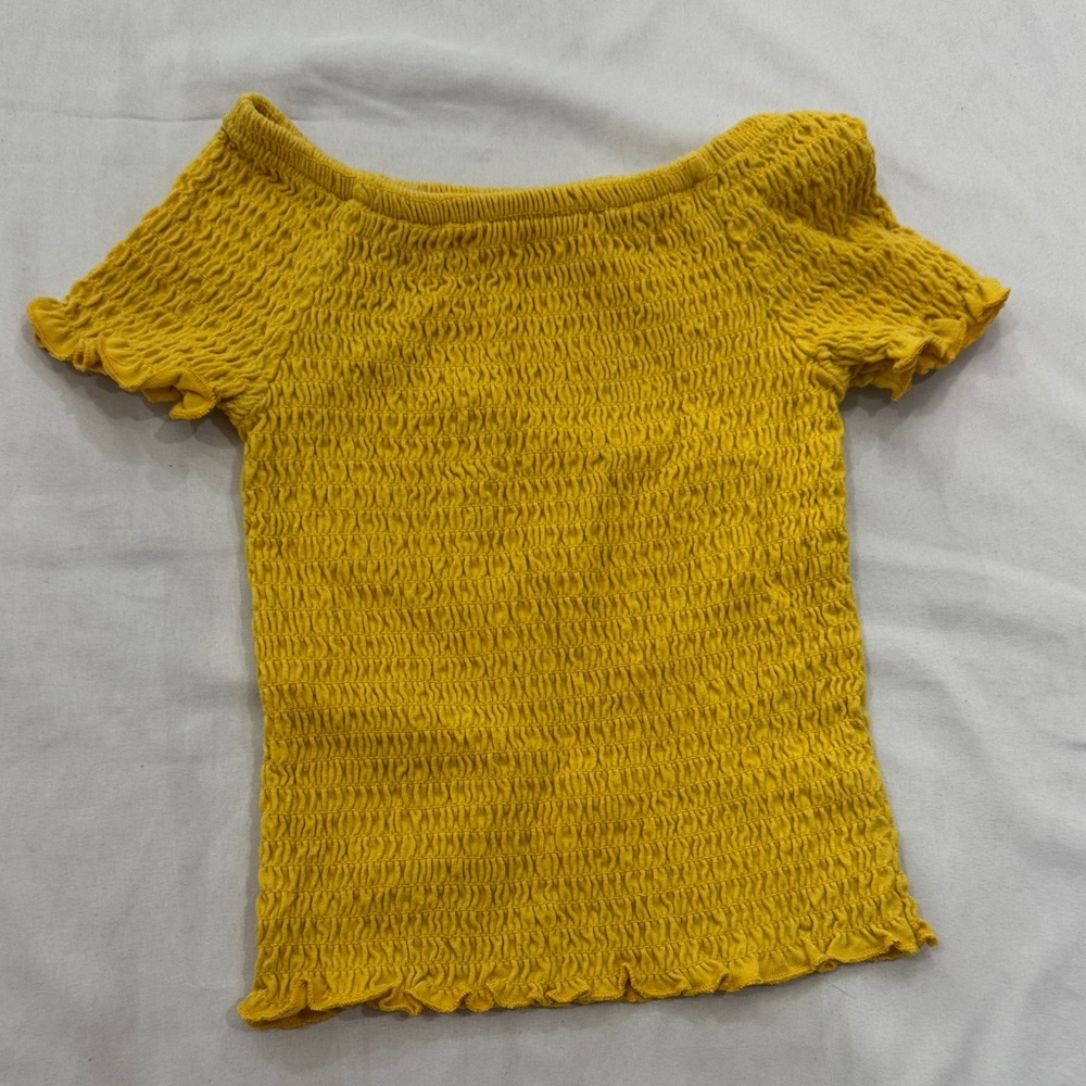btween Yellow Kids Top